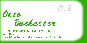 otto buchalter business card